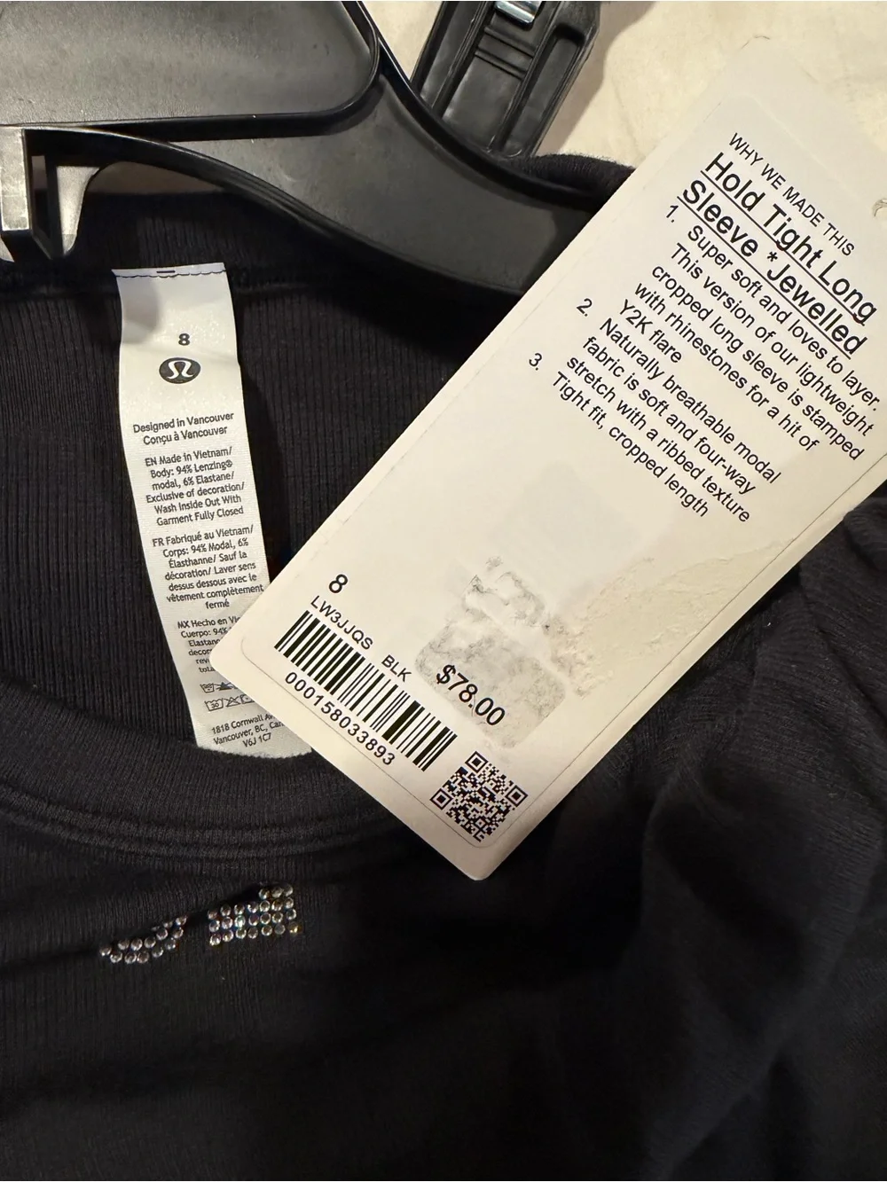 lululemon athletica cropped long